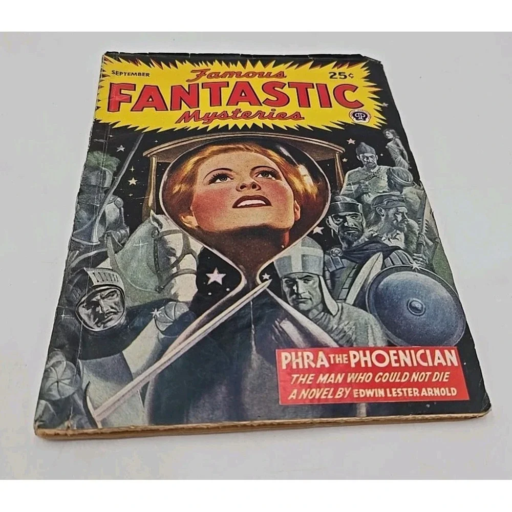 Famous‎ Fantastic Mysteries Pulp Sep 1945 Vol. 6 #6 FN+ 6.5
